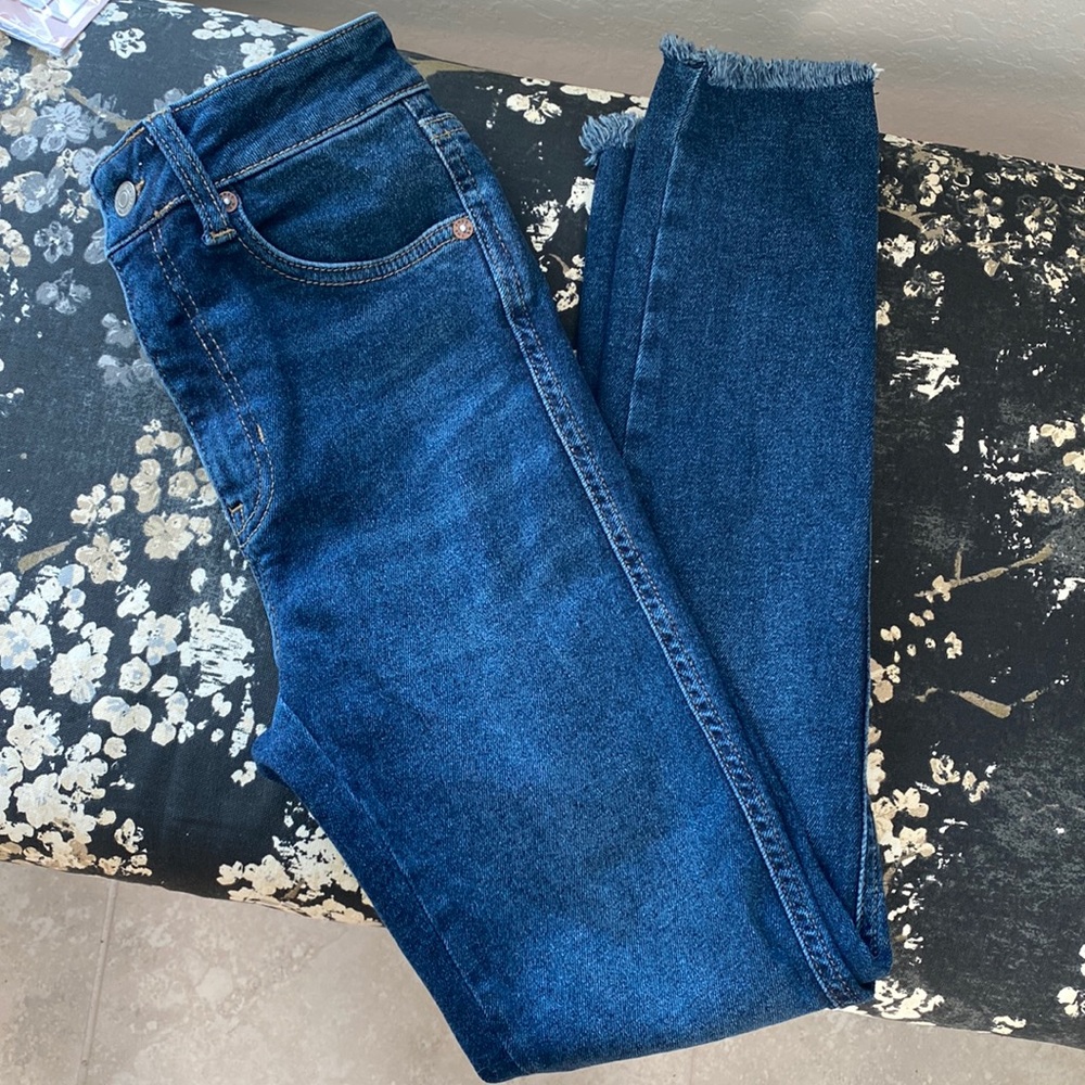 NWOT - We The Free - Raw Hem High Rise Jeggings Sz 26